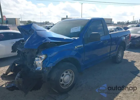 2018 Ford F-150 Xl from USA, damaged, VIN 1FTMF1CB7JFD79550